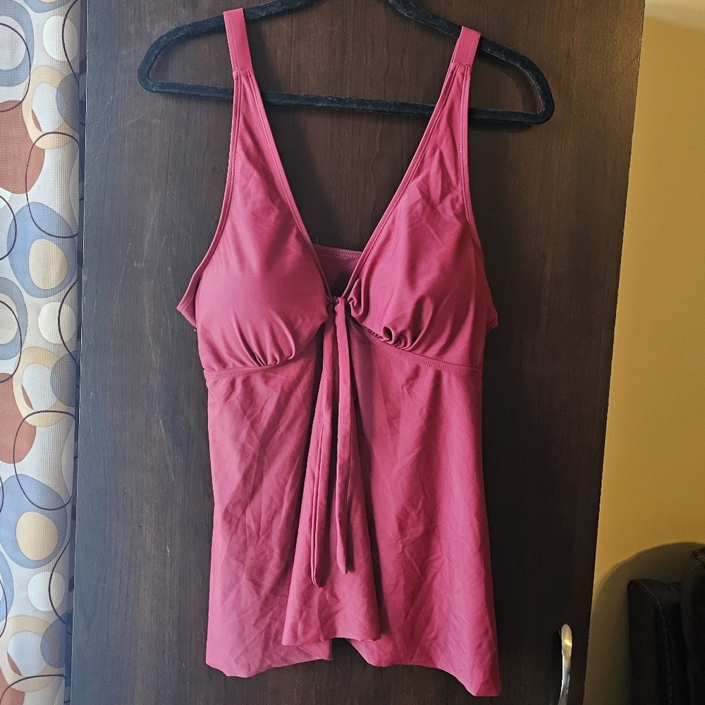 Burgandy Women's Swimsuit Top